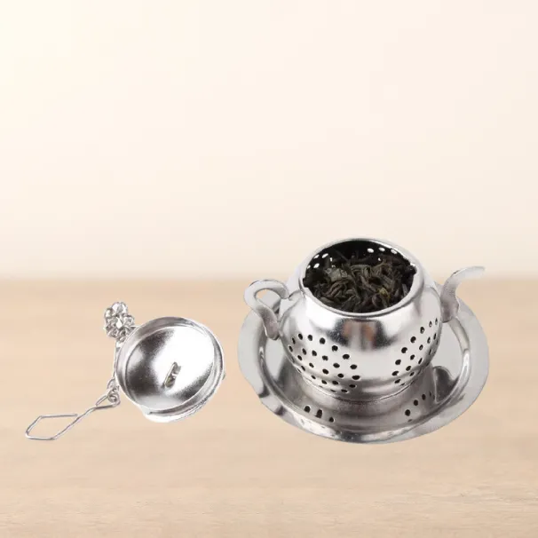 Mini Teapot Strainers - Stainless Steel - Cute and Functional