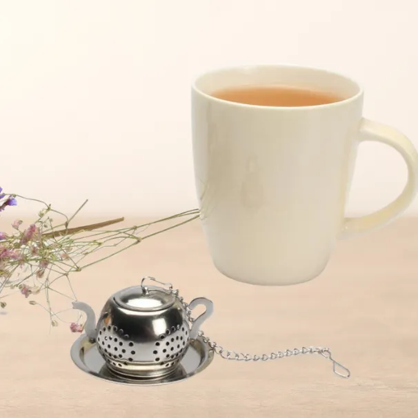 Mini Teapot Strainers - Stainless Steel - Cute and Functional