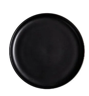 Modern Solid Flat Dinner Plate