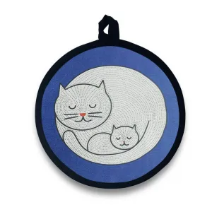 Naked Decor - Round Cat Potholders