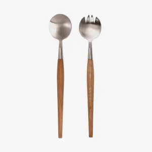 Natural Living | Acacia Salad Servers Set