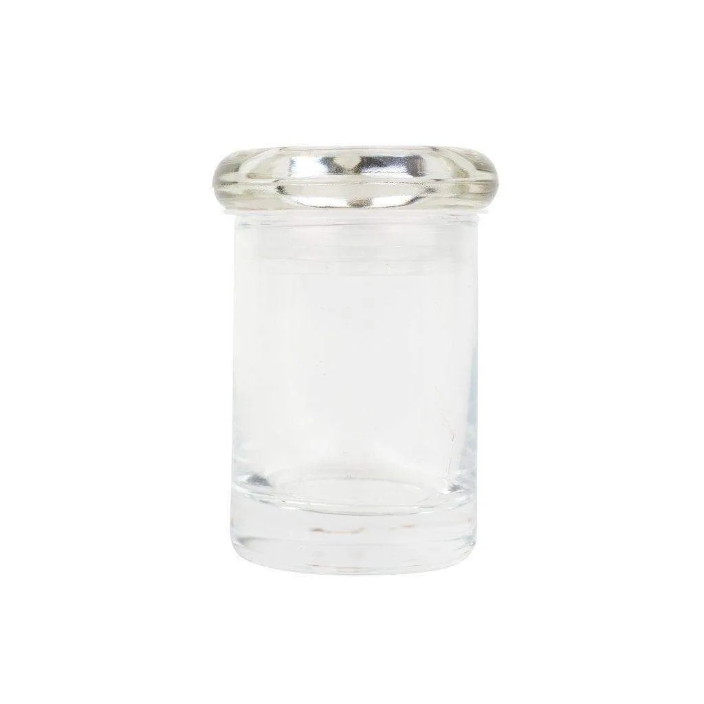 Nothing to Hide Glass Stash Jar