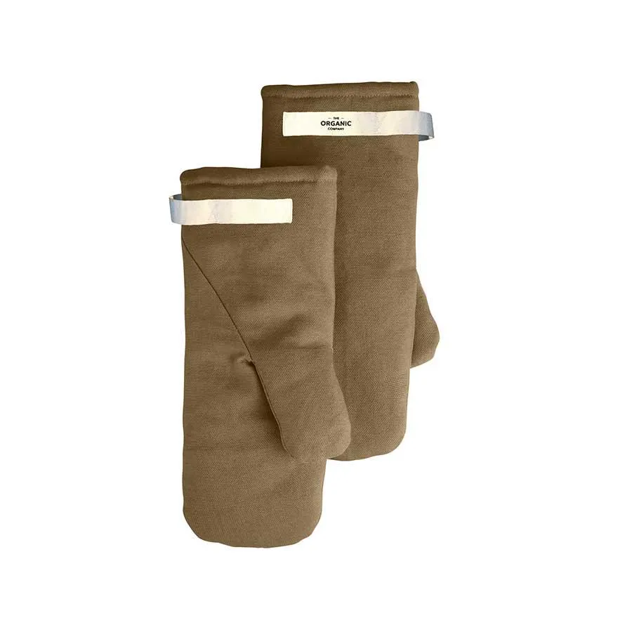 Organic Cotton Oven Mitts - 4 Colours Available