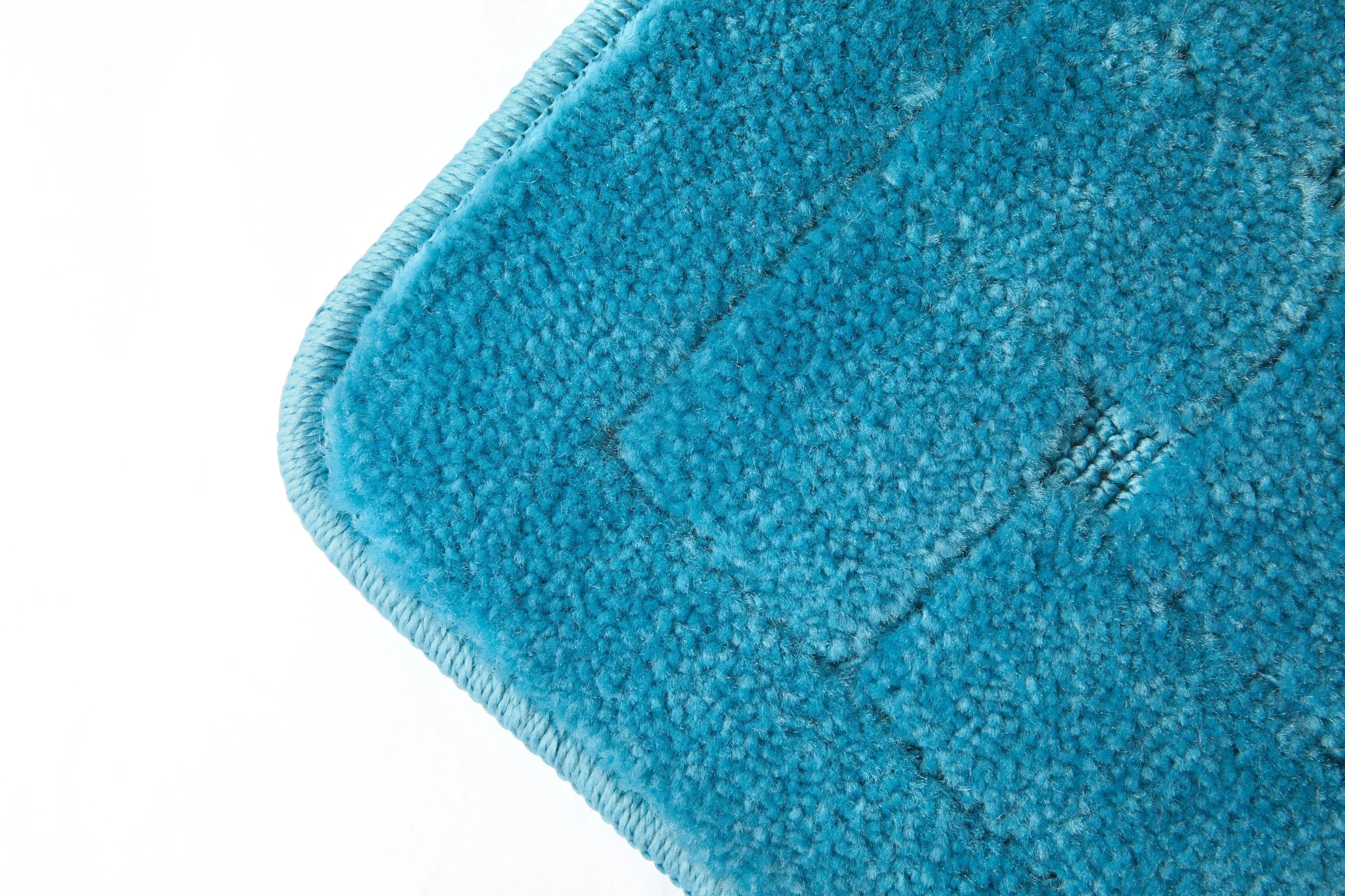 Orkney - Crosshatch 2 Pc Bath Set in Aqua