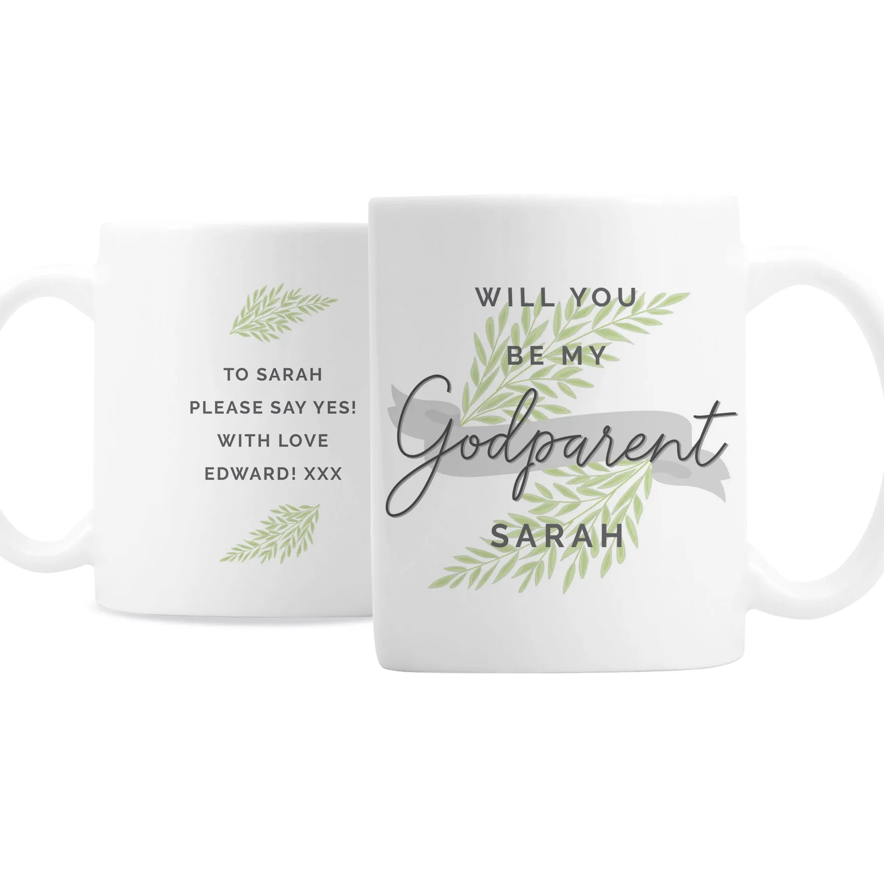 Personalised Godparent Mug