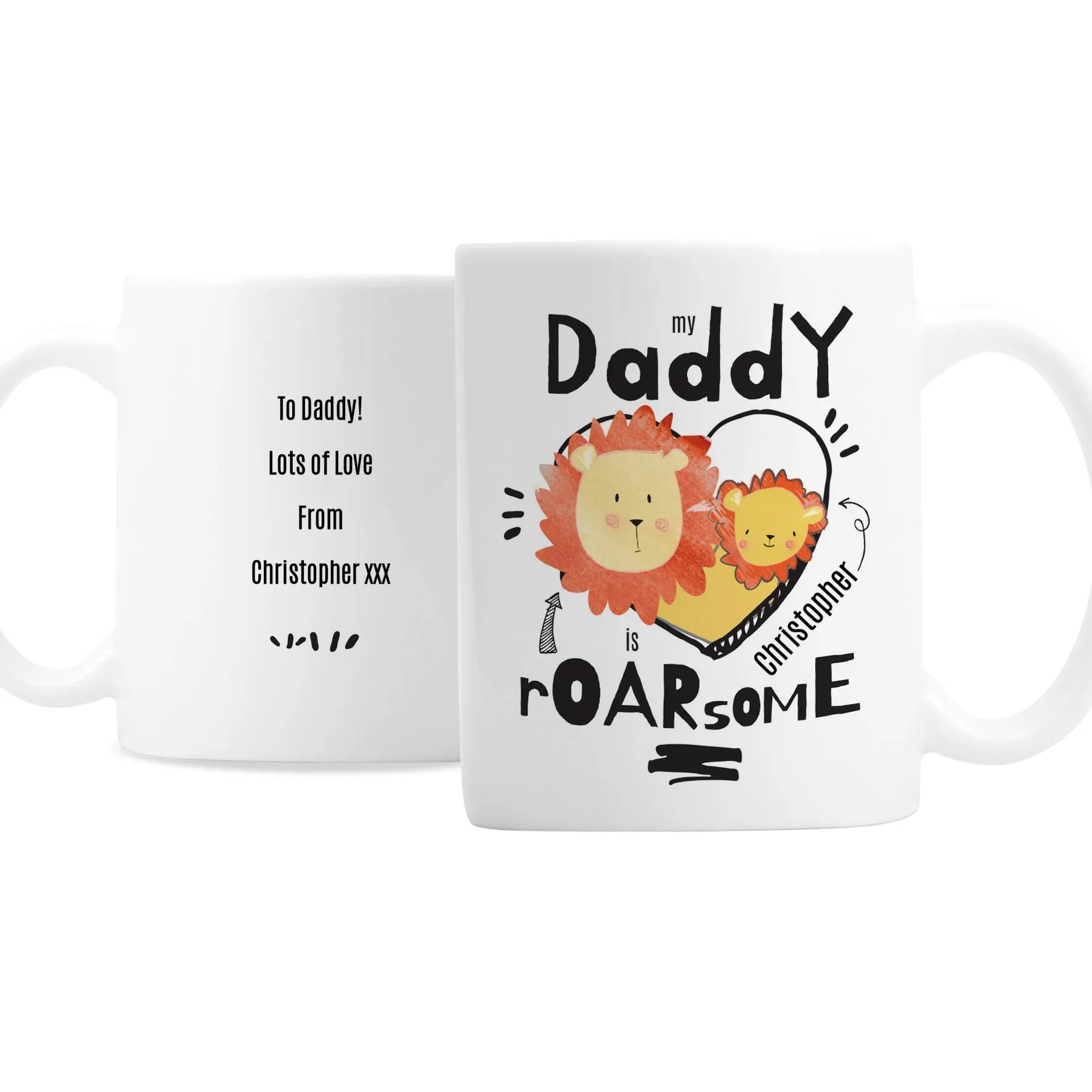 Personalised Roarsome Mug