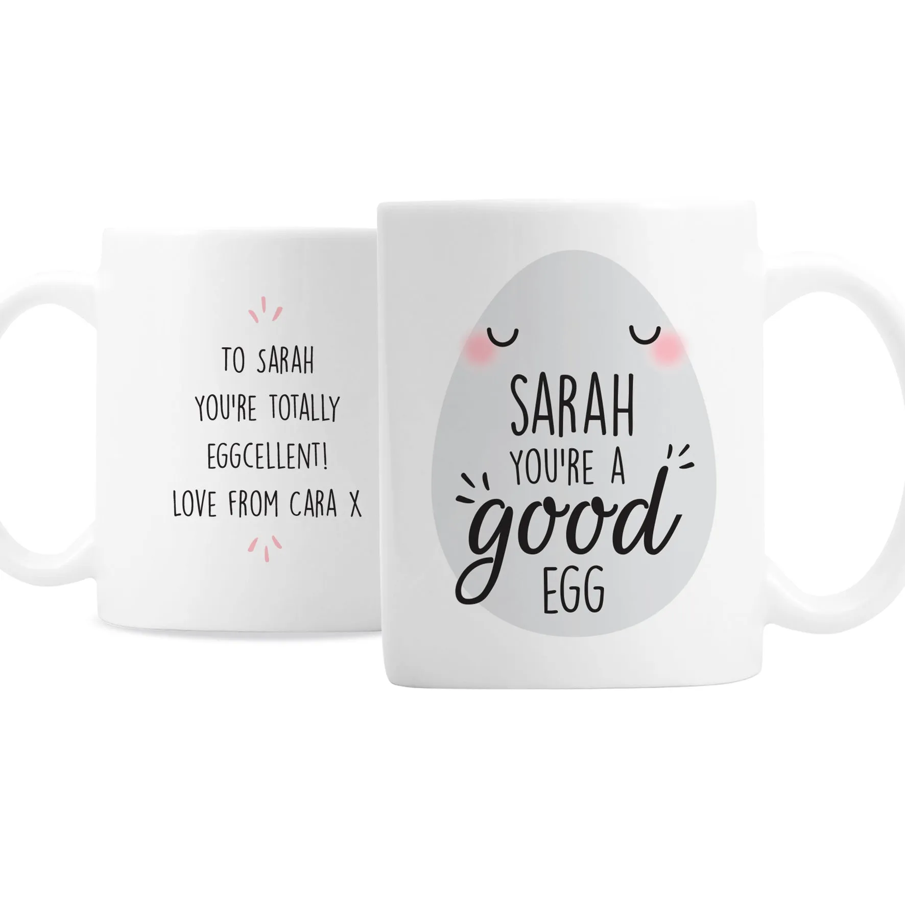 Personalised You're A Good Egg Mug