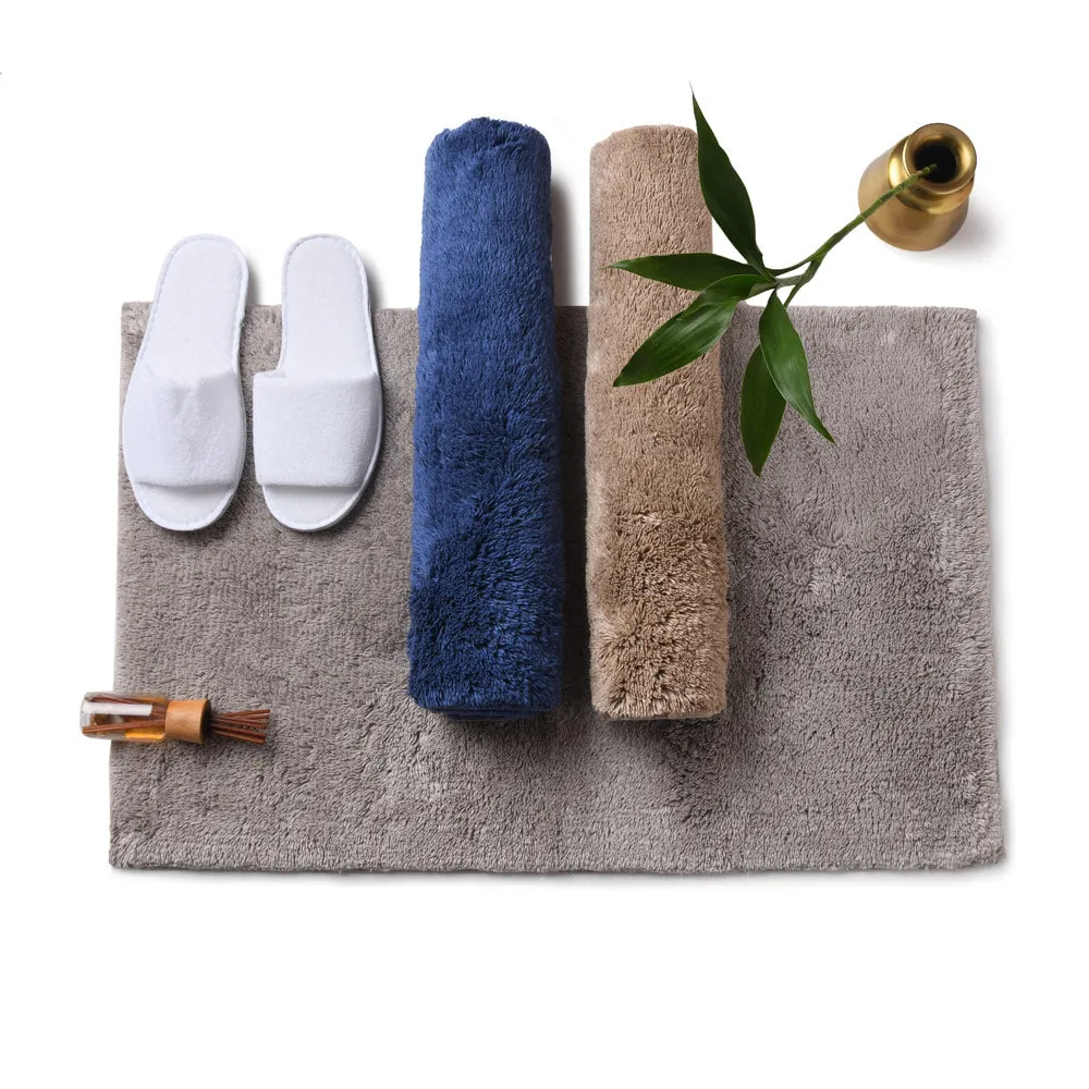 Premium Bamboo Plain Anti Slip Bath mat