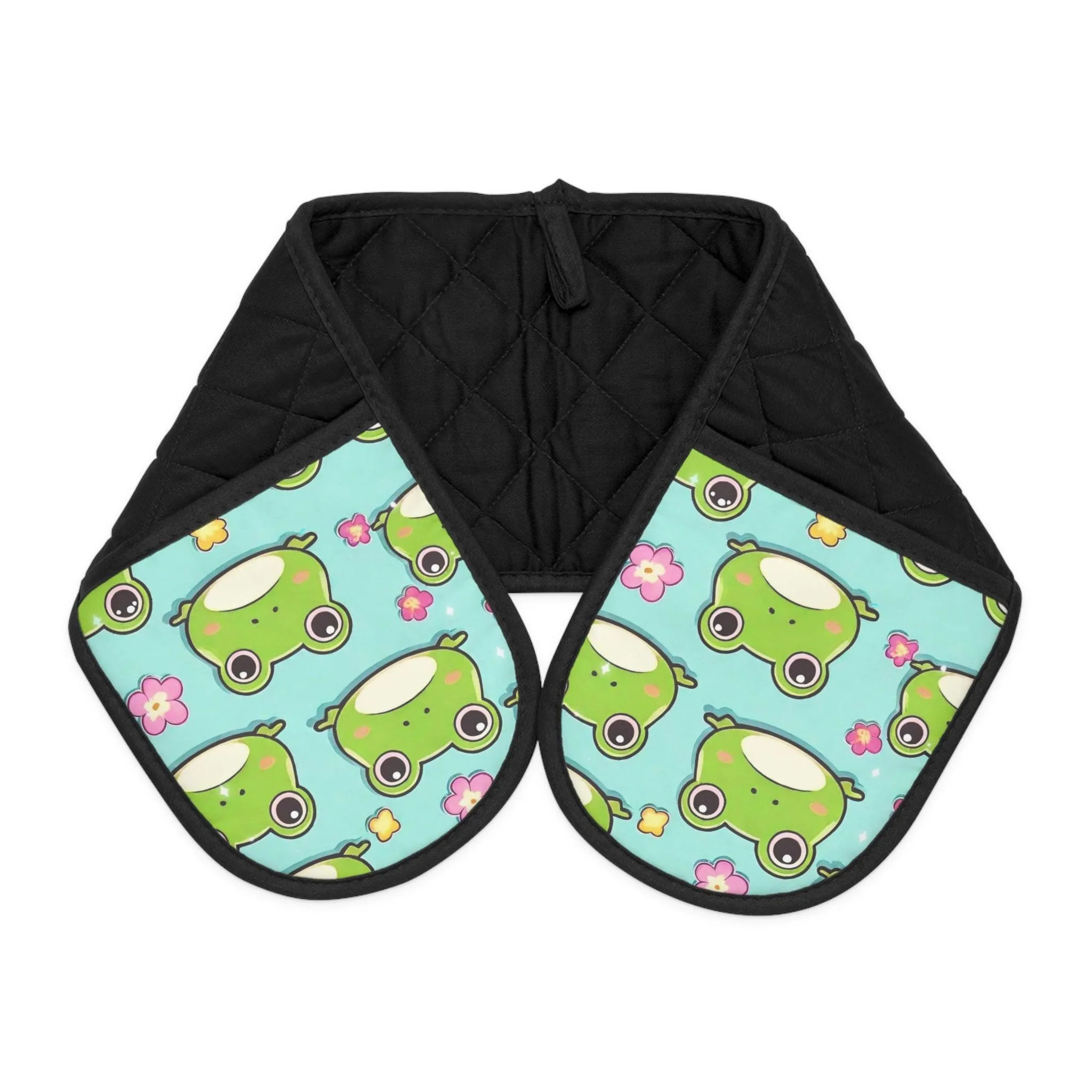 "Kawaii Love Frog" Oven Mitts