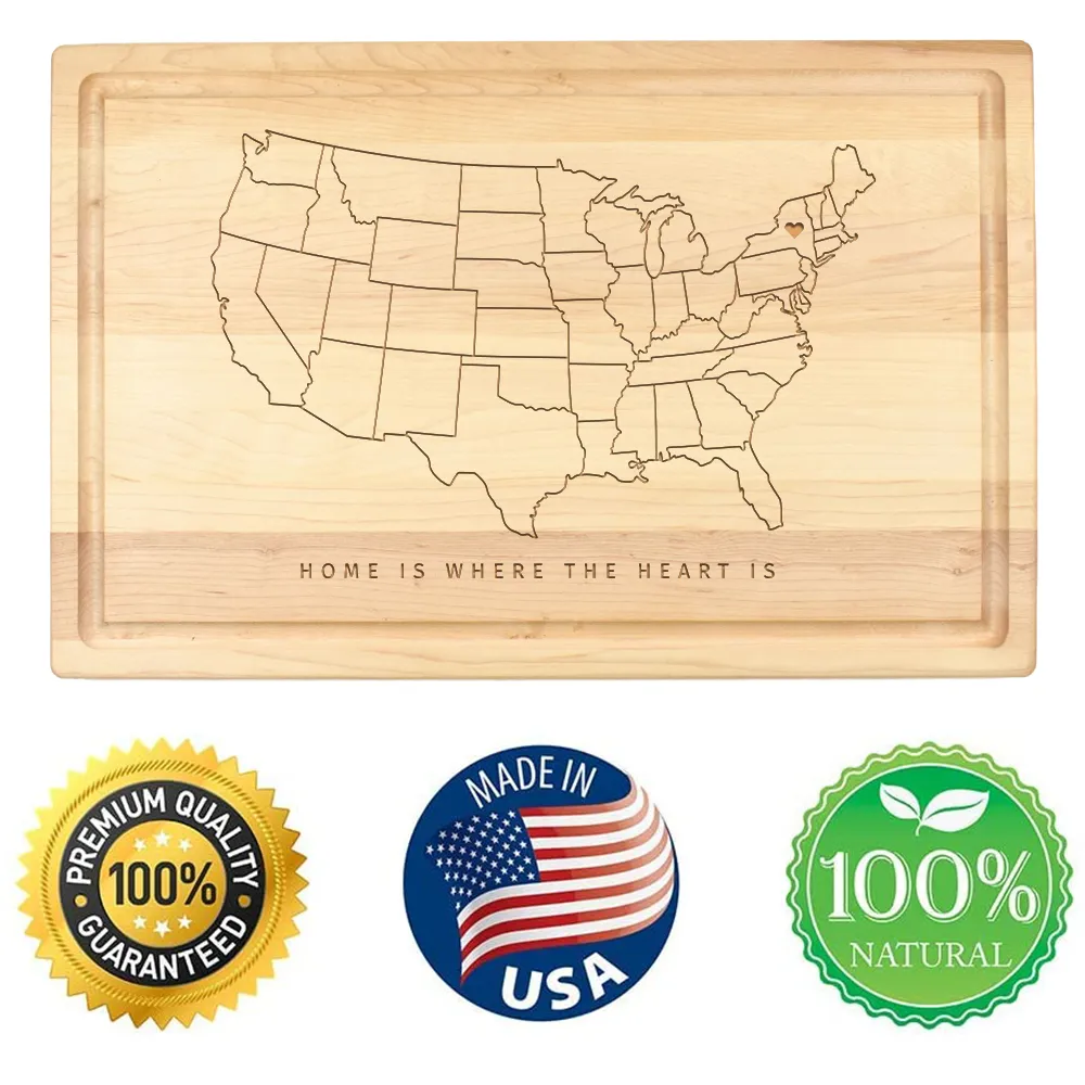 "New York State" Cutting Board