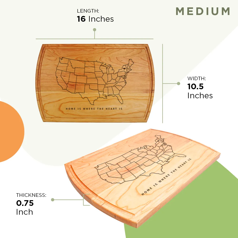 "New York State" Cutting Board