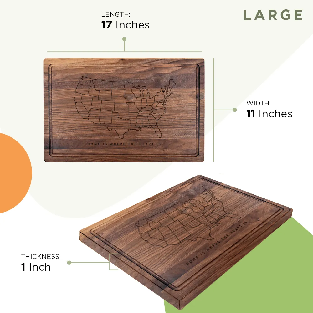 "New York State" Cutting Board