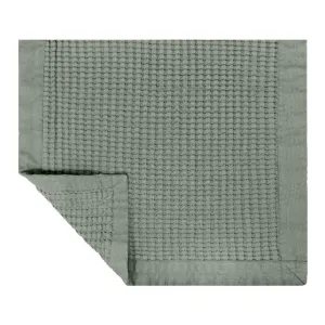 Sage Grey Waffle Bath Mat - Modern Style