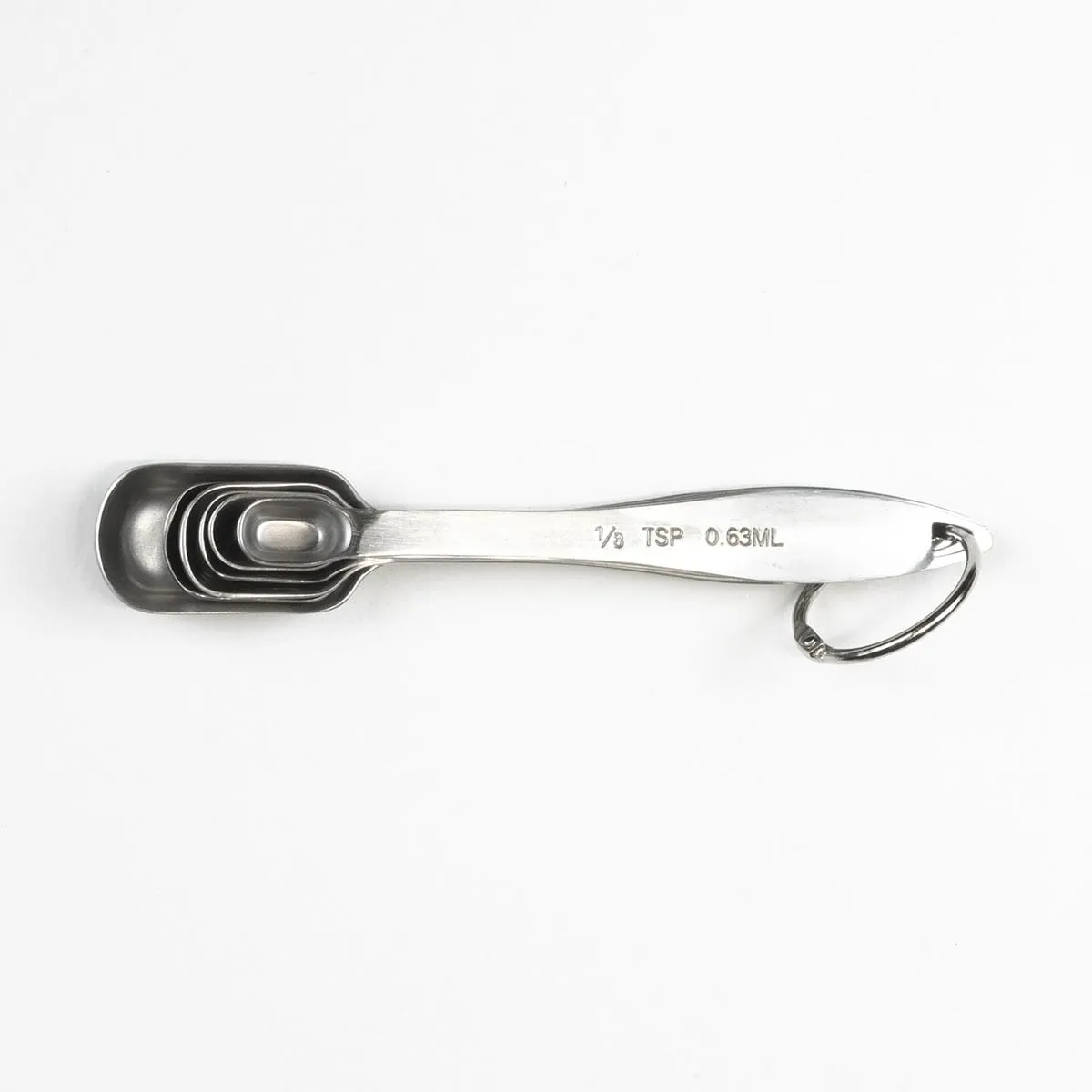 Season Narrow Stainless Steel Measuring Spoon Set