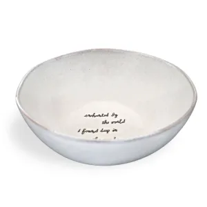 Sentiment Serving Bowl