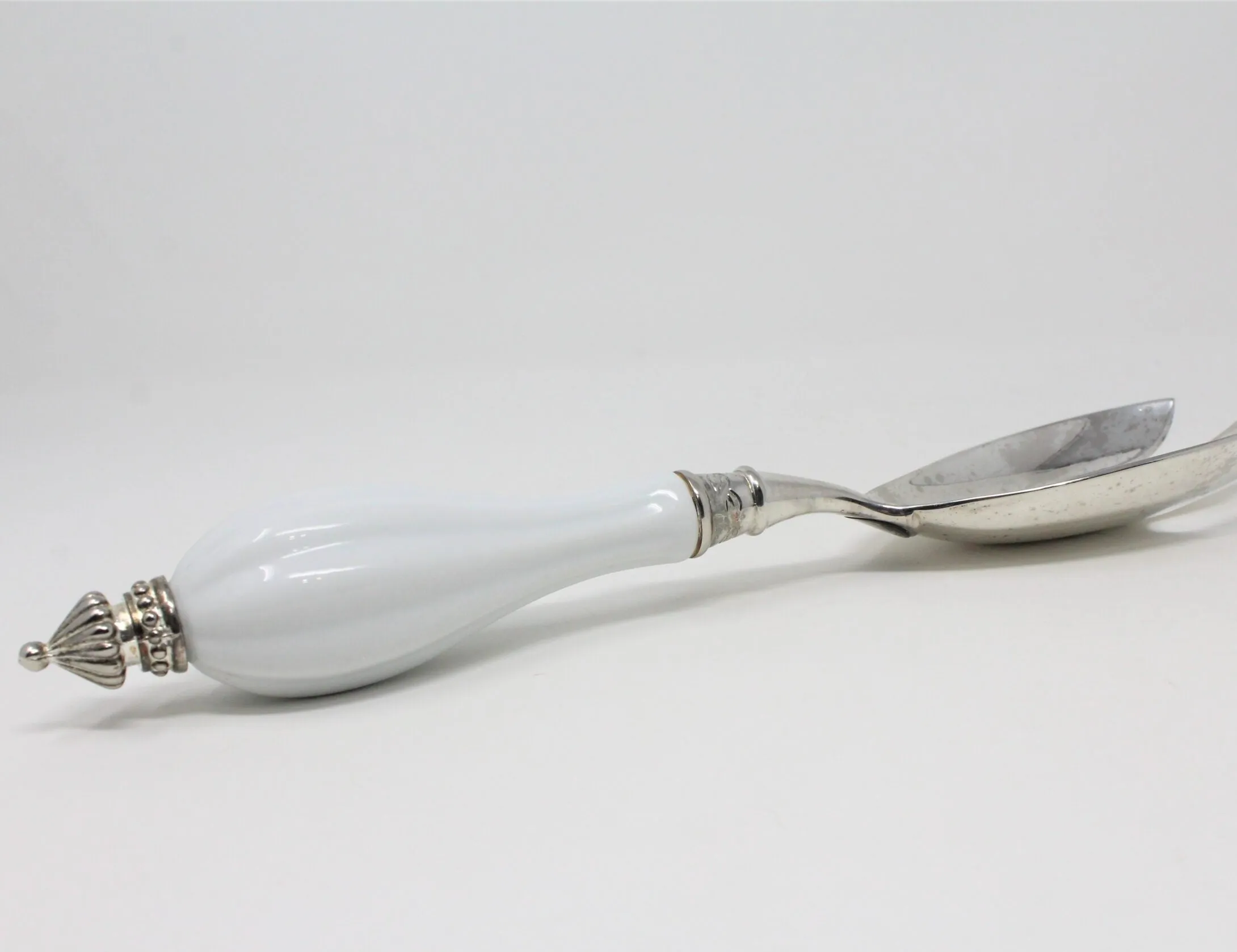 Serving Fork, Godinger, Porcelain Handle, Vintage