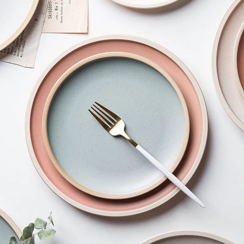 Soho Ceramic Stoneware Dinner Plates