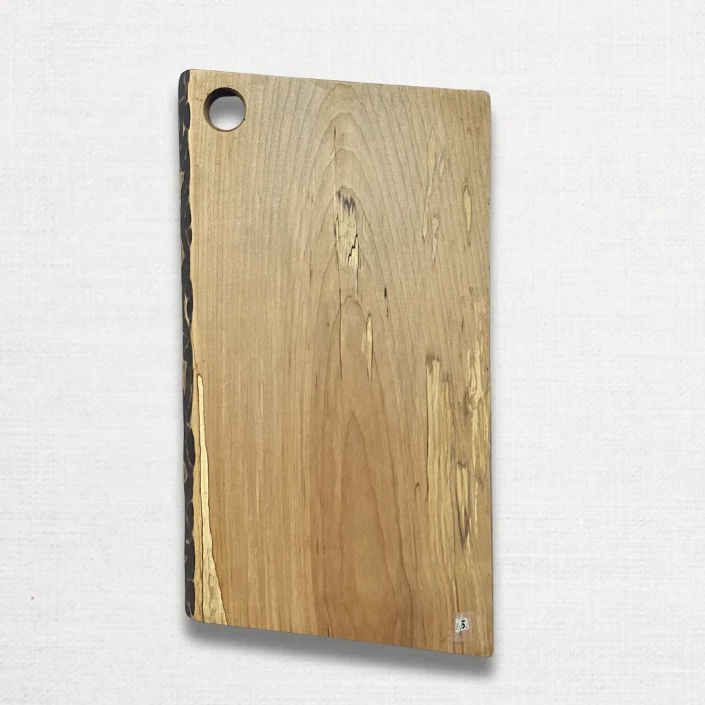 Spencer Peterman 15" Spalted Maple Small Cutting Board (#16)