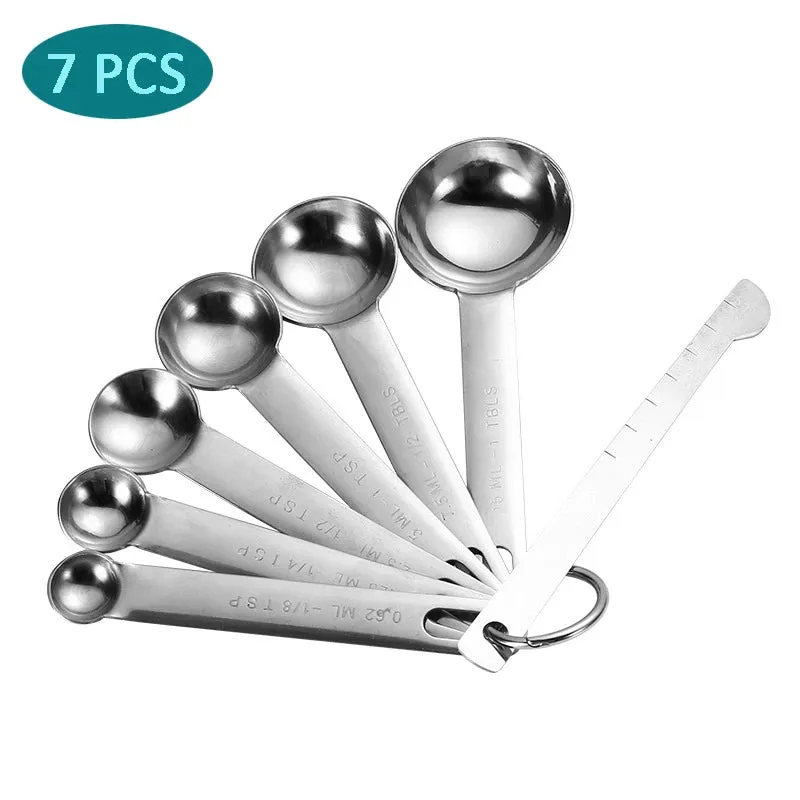 Stainless Steel Measuring Spoons Cups Set