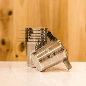 tea strainer scoop logo