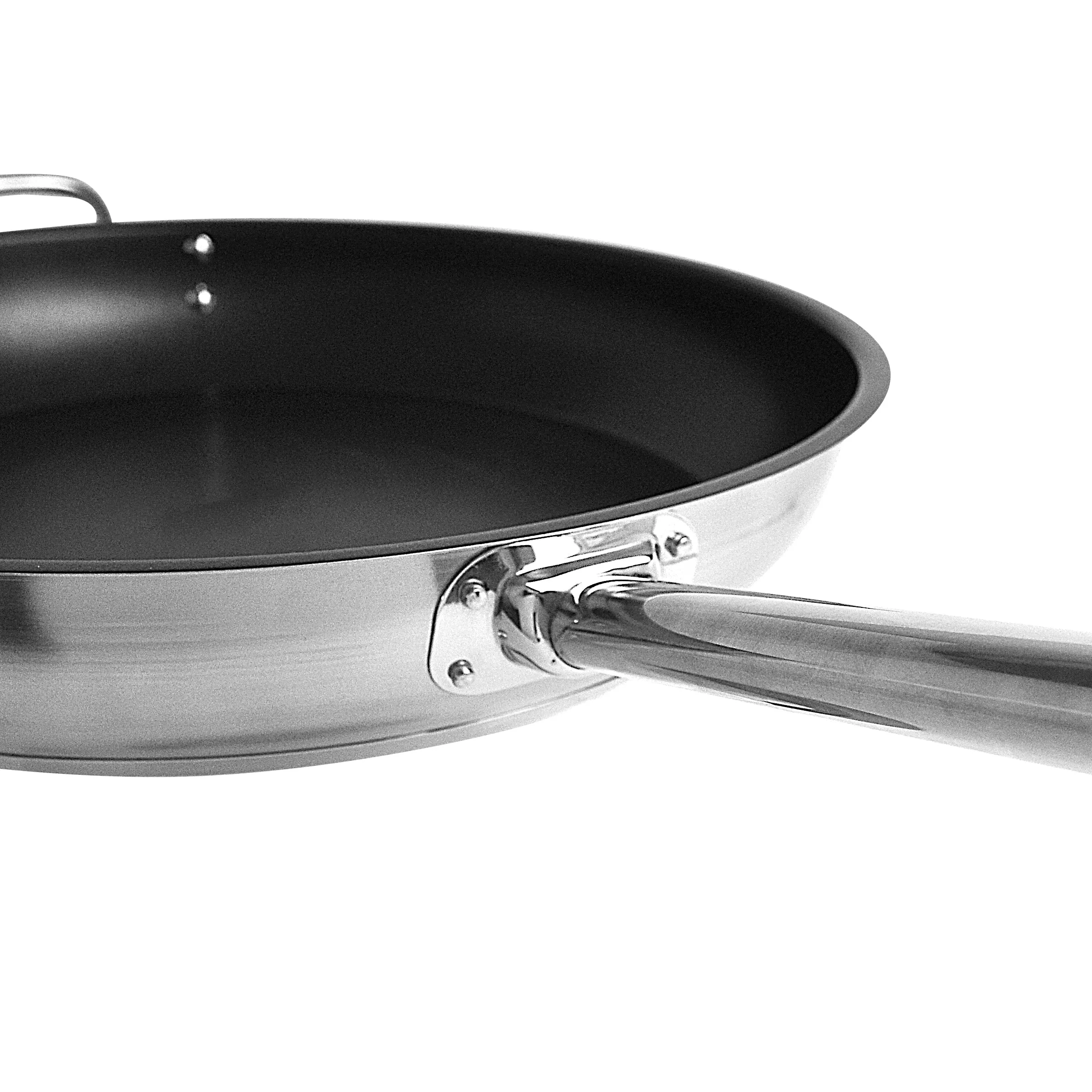 Thunder Group SLSFP4114 14" Diameter Stainless Steel Fry Pan