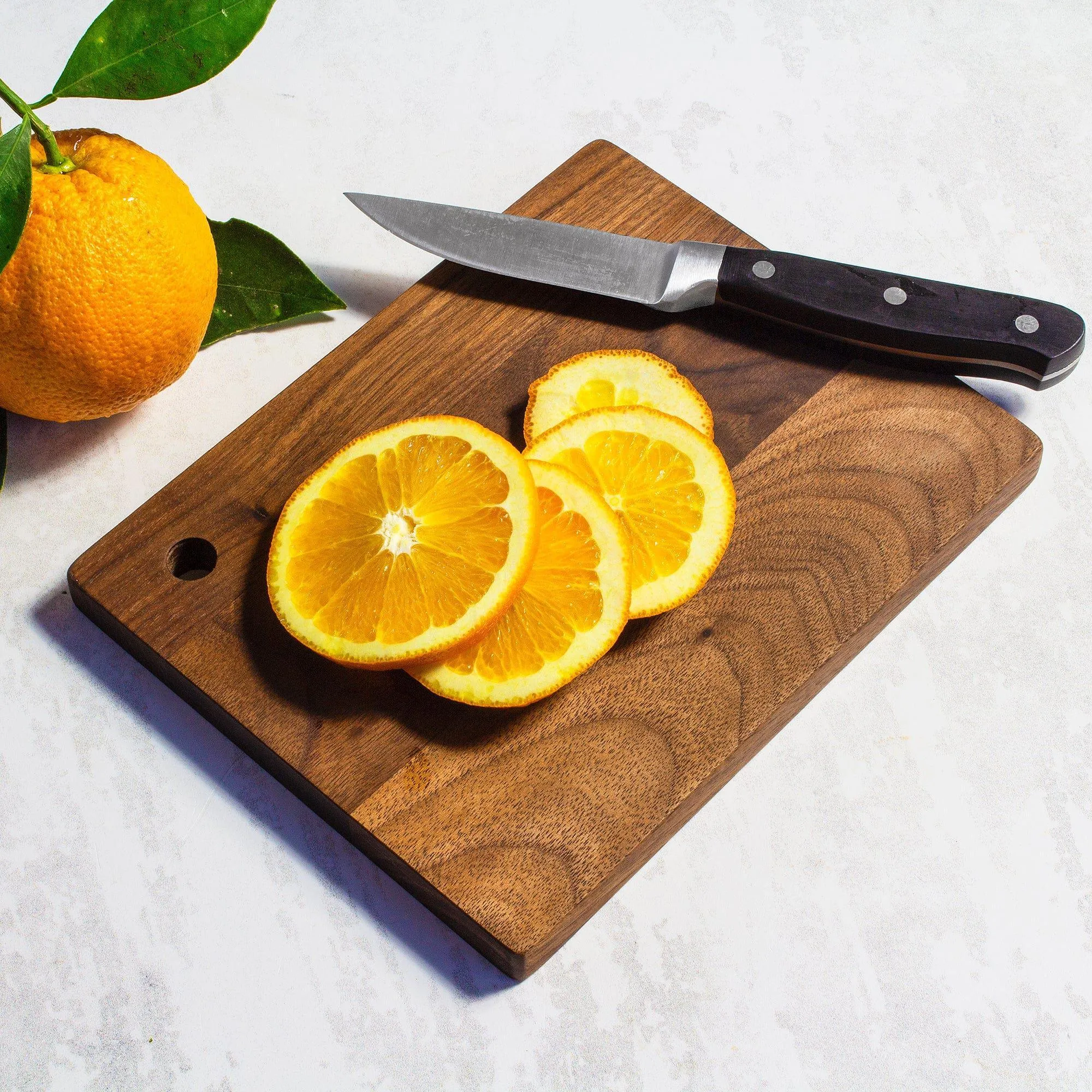 Totally Bamboo Walnut Cutting & Serving Board 8"