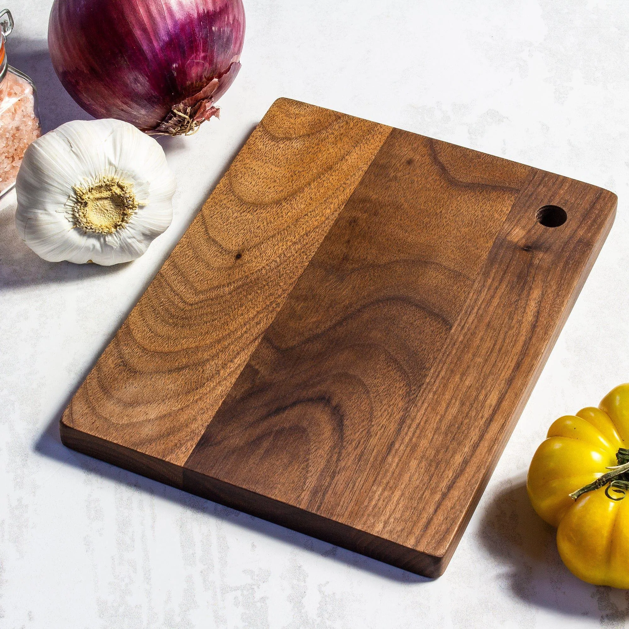 Totally Bamboo Walnut Cutting & Serving Board 8"