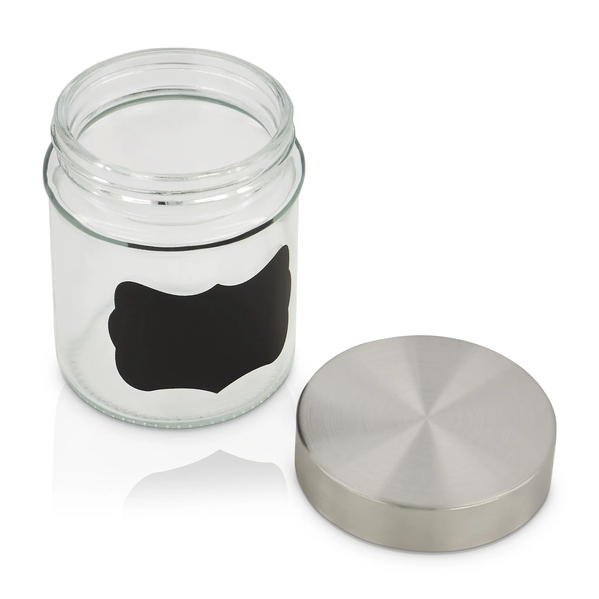 Twist-Off Top Glass Jars - Set of 3 - 350ml