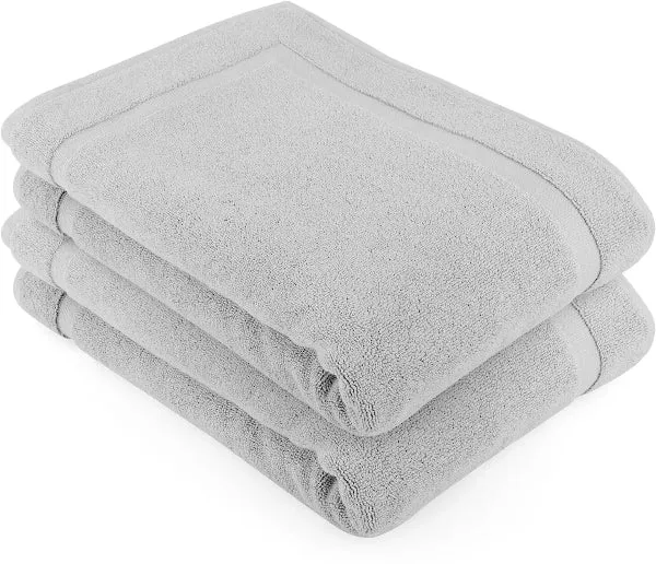 TWO-PIECE NON SLIP BATH MAT/ RUGS