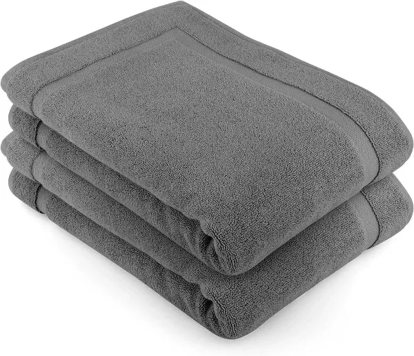 TWO-PIECE NON SLIP BATH MAT/ RUGS