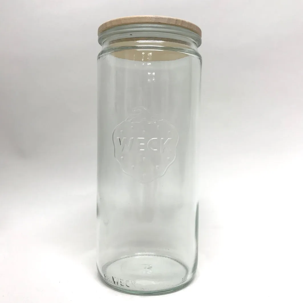 Weck Jars with wooden lids