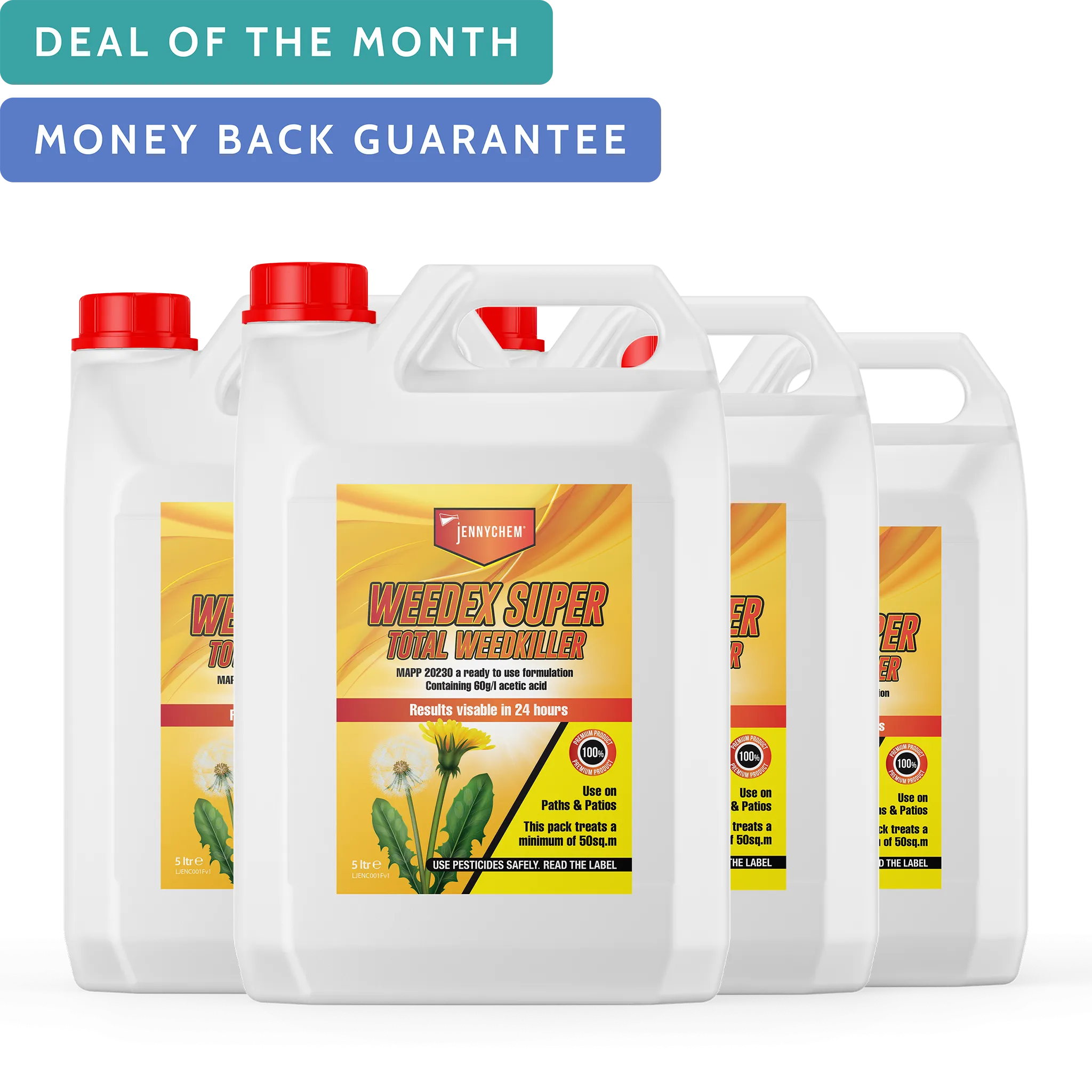 Weedex Super 5L (x4) - BUY 2 GET 2 FREE