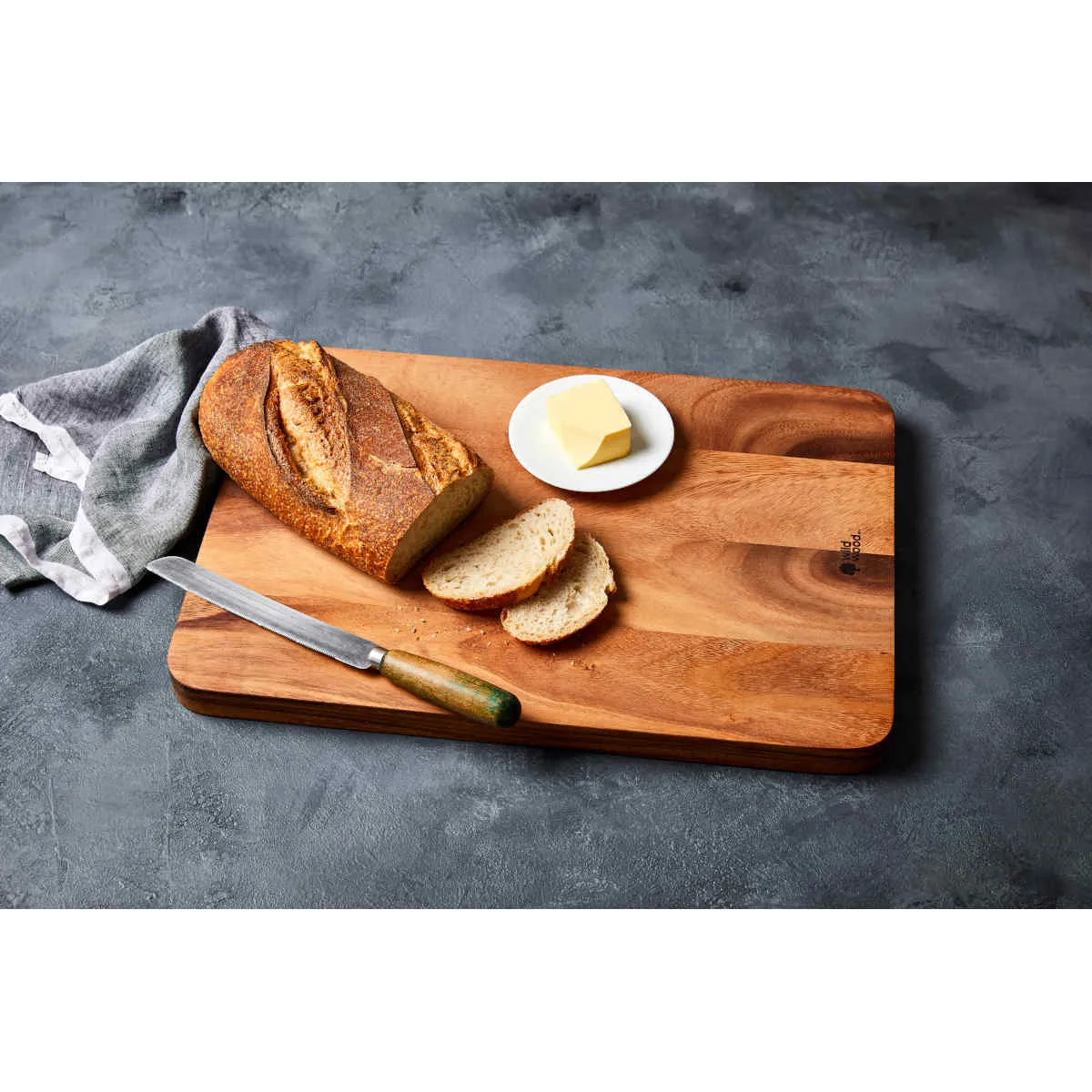 Wild Wood Yass Long Grain Cutting & Carving Board 51 x 36 x 3cm