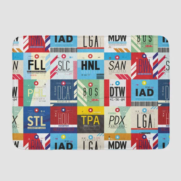 XL Airports USA - Bath Mat